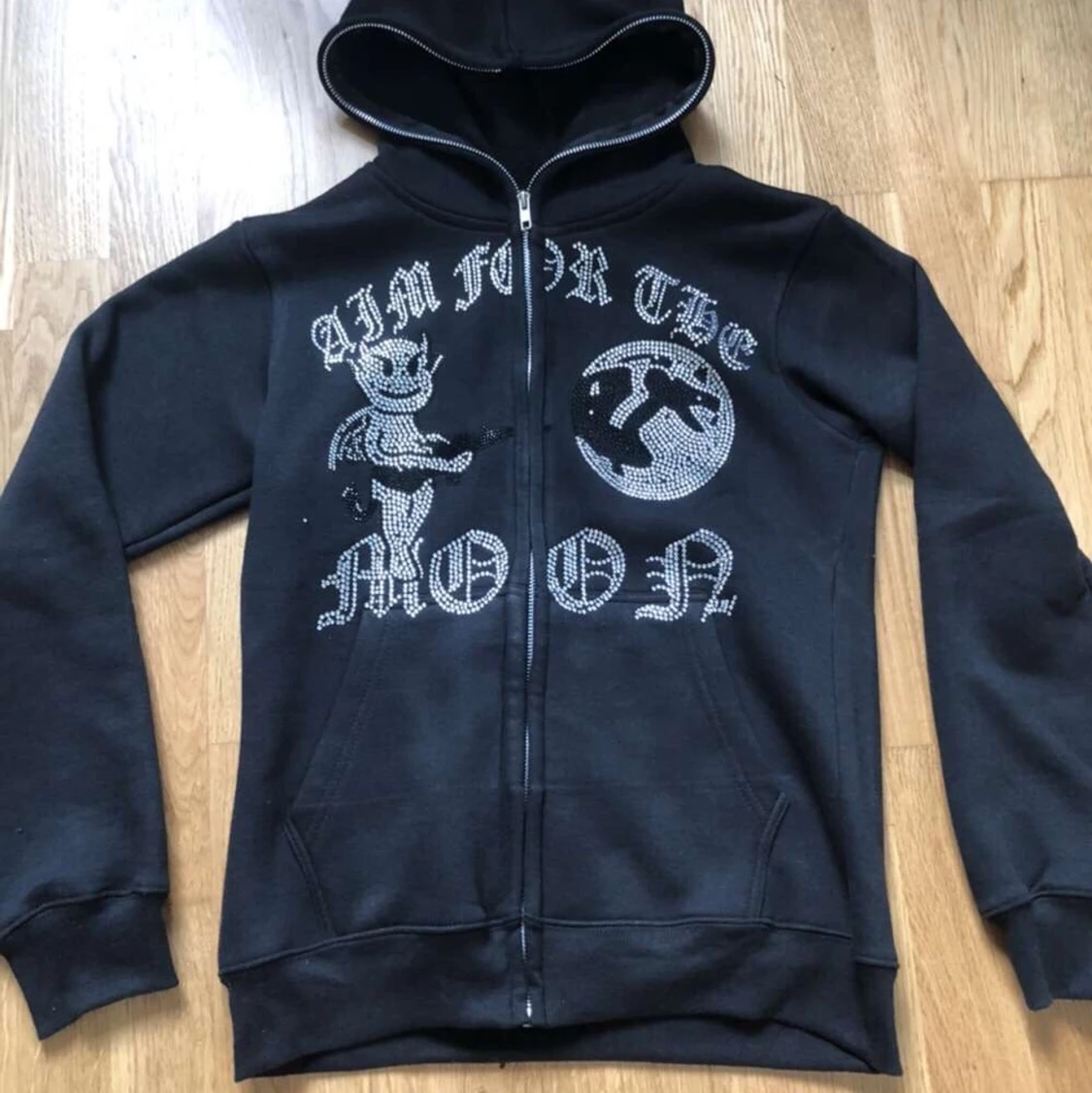 Rhinestone hoodie