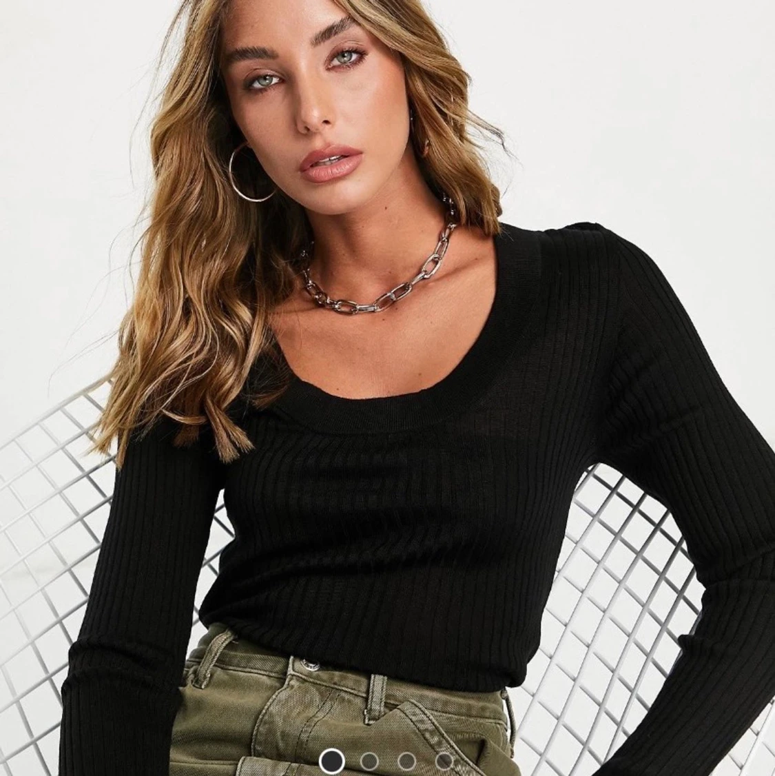 Urringad tight tröja från asos 