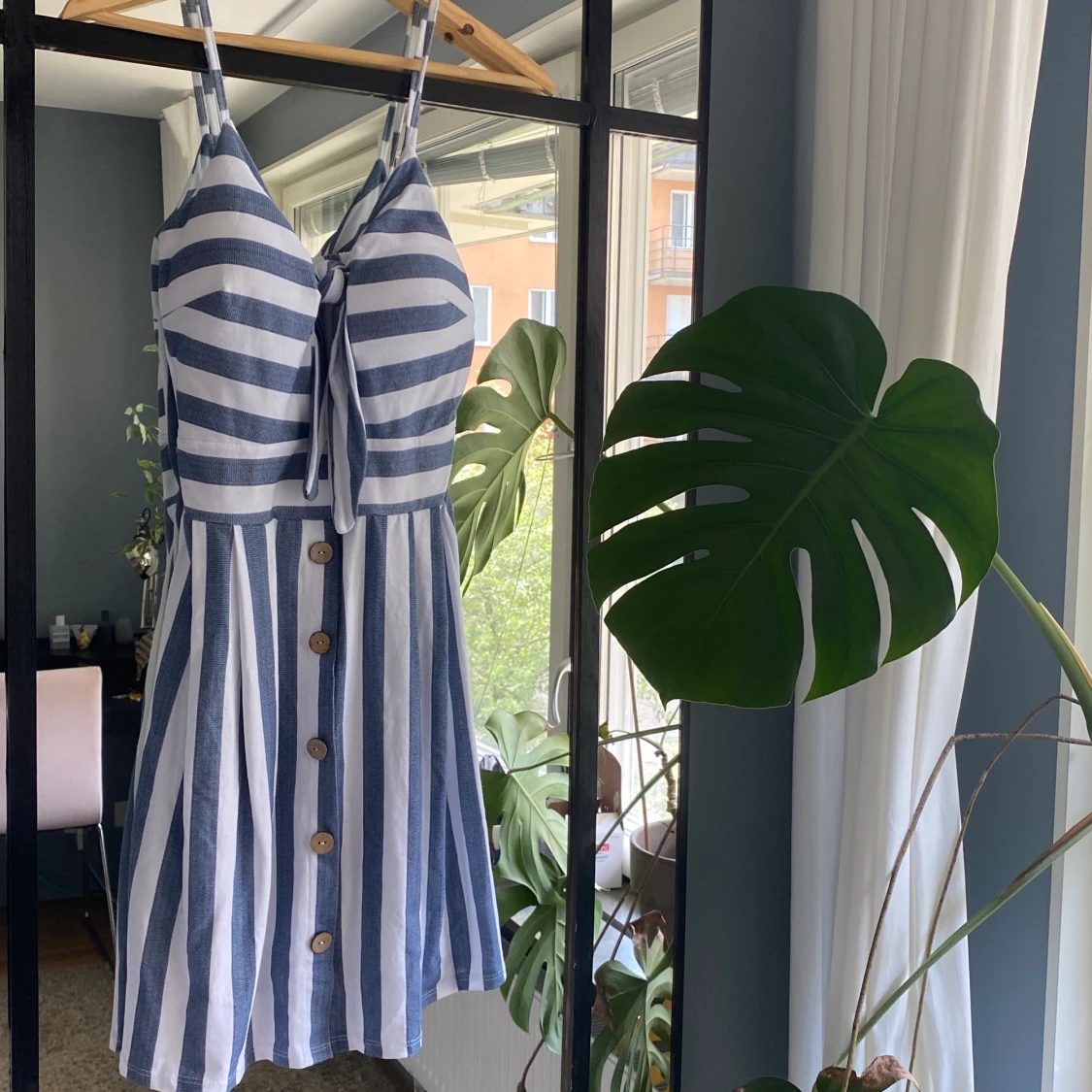 Randig sommarklänning