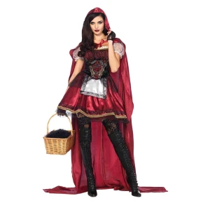 Rödluvan halloween kostym - Halloween kostym grön partykungen som är köpt för 800kr men kommer inte komma till användning pga att den var för liten.
