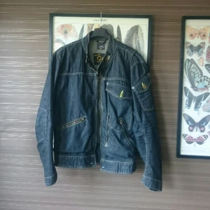  - G-star motorcycle jeansjacka blå