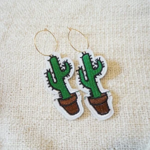  - kaktus örhängen 