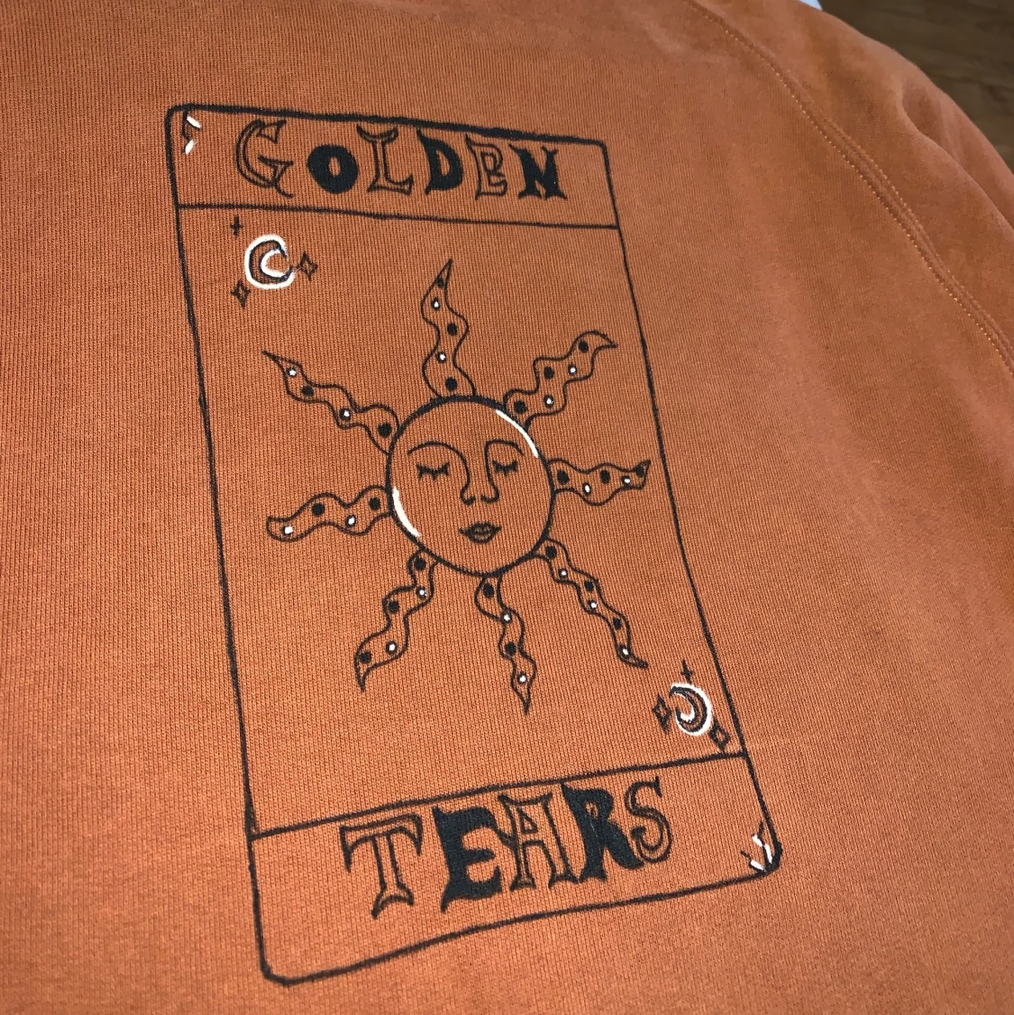 Handmålad hoodie - 91