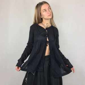 Blouse  - This beautiful long sleeve are from Object, size S. See trough material and so soft to wear. 4 straps on each side to tie together. I’m excellent condition! No return nor refund. Free shipping 