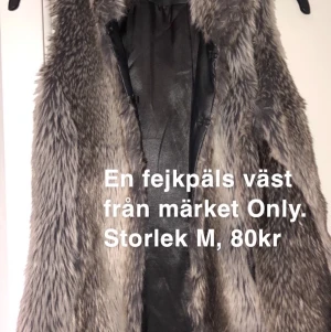 Fejkpäls väst  - Från märket Only.