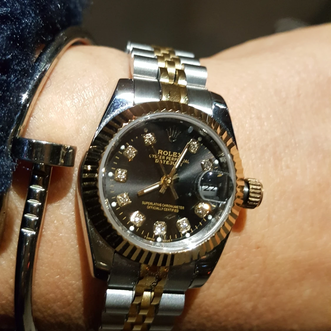 Rolex dam klocka 28mmi nyskick - 90