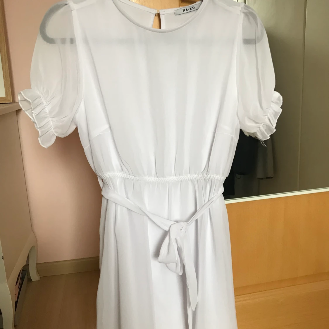 Vit klänning från nakd - 90