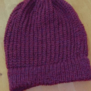 Handstickad Mössa - Ny handstickad mössa 
