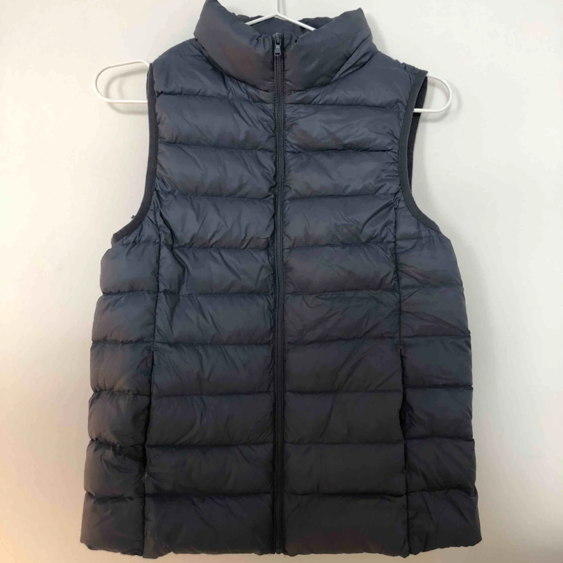 Ljusblå dunväst - 90