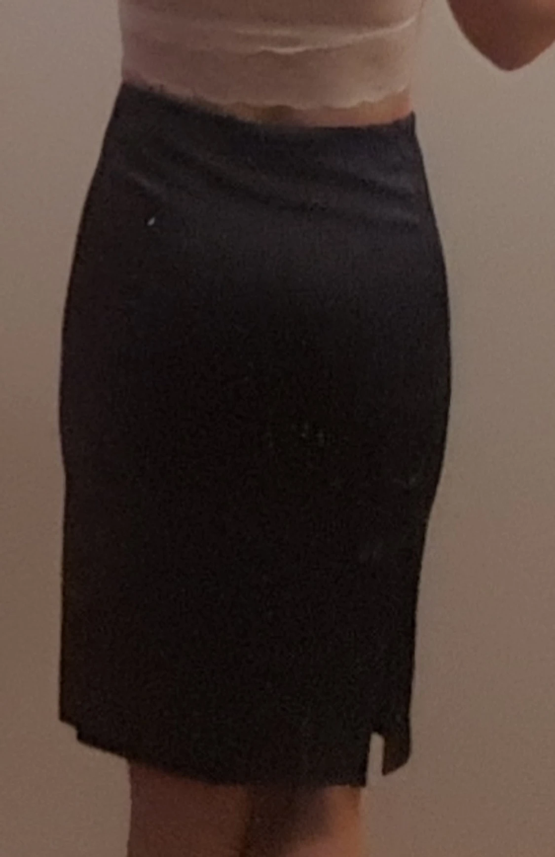 Satin kjol från Acne