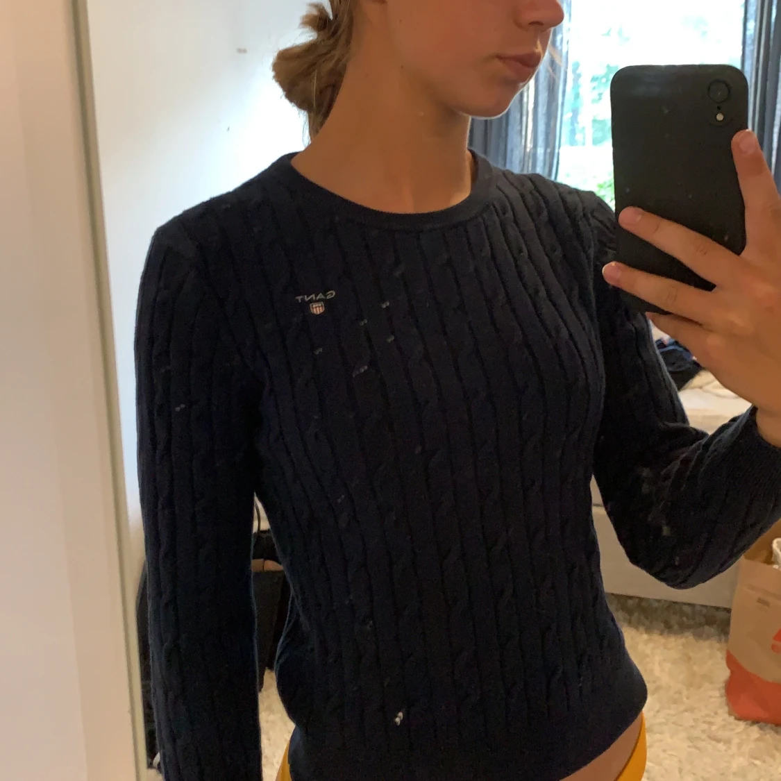 Gant cabelstickad tröja  - 90