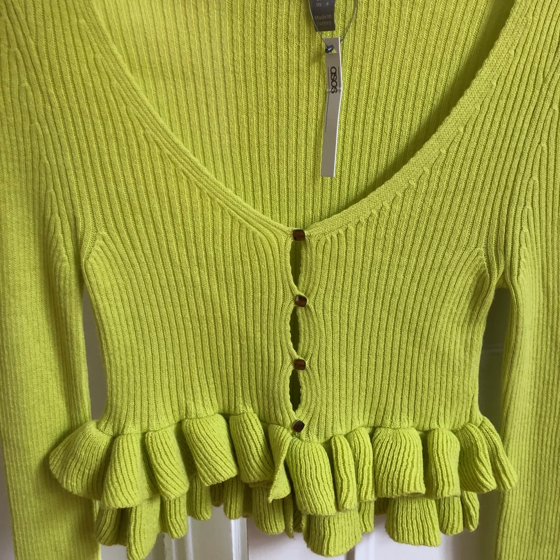 Trendig grön kofta  - 90