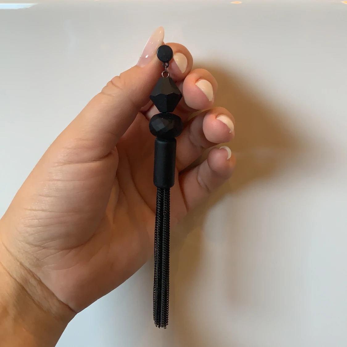 Svarta örhängen  - 90