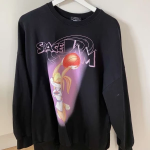 space jam sweatshirt, storlek S - jättebra skick, lite oversized men jätteskön material, använd ett par gånger                     frakt: 50kr
