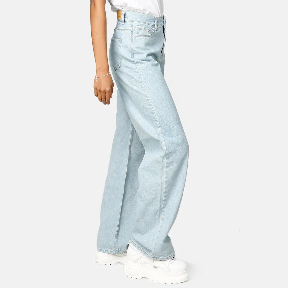 Wide leg jeans från Junkyard i storlek 24! Knappt använda så i nyskick💕💕. Jeans & Byxor.