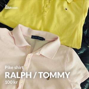 Piké shirt , Tommy stl xs/ s Ralph stl S/M