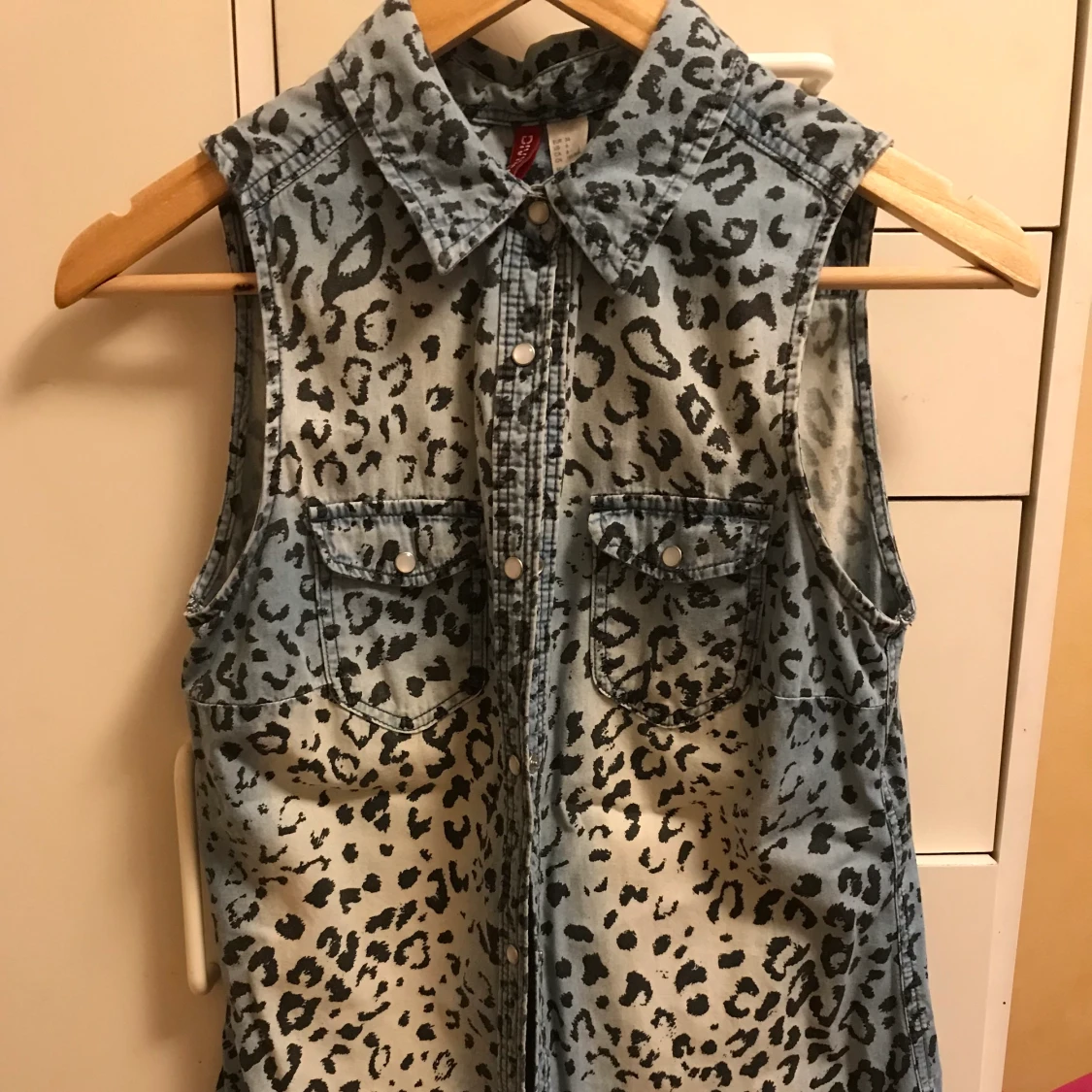 Fuskjean ärmlös kjorta strl 36 - 91