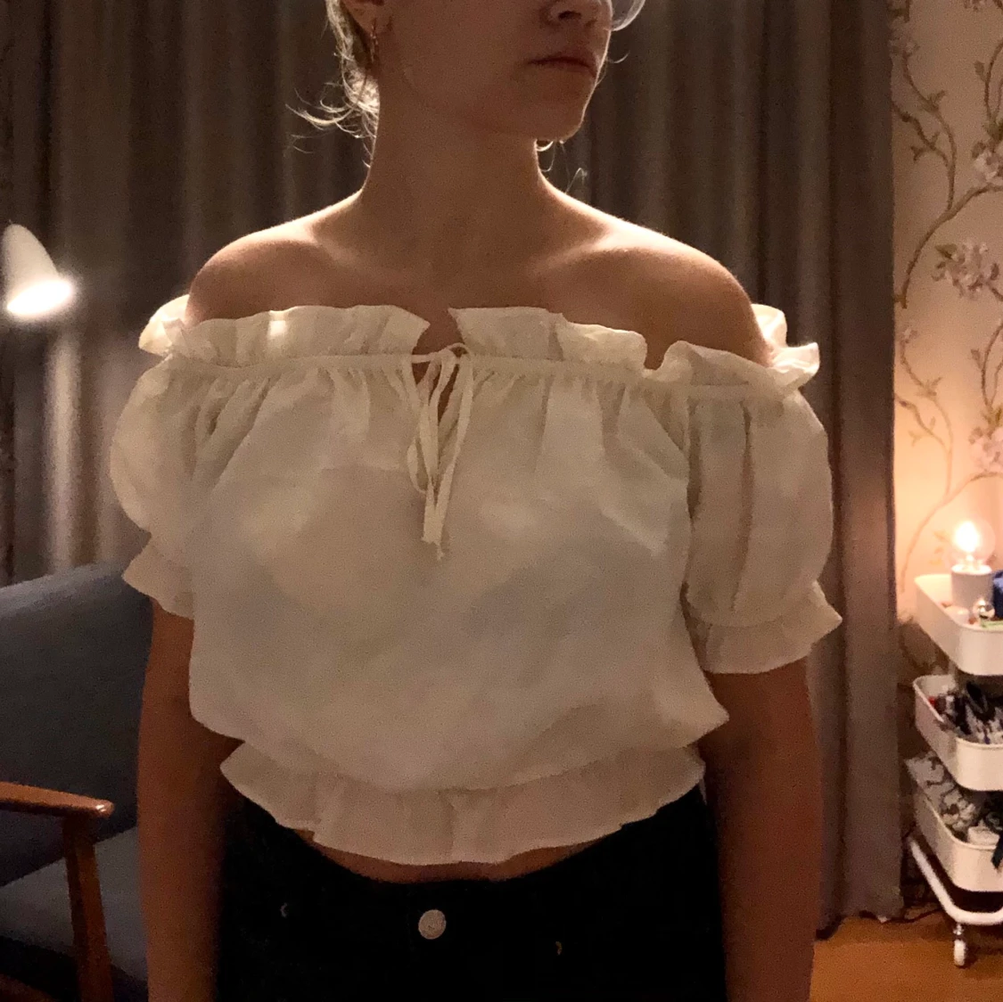 Off-shoulder-topp - 90