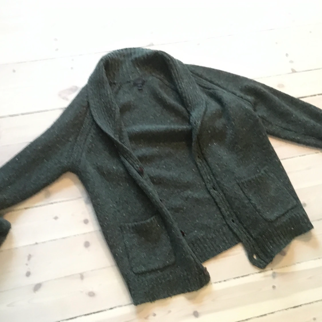 J Crew Cardigan, mörkgrön - 90