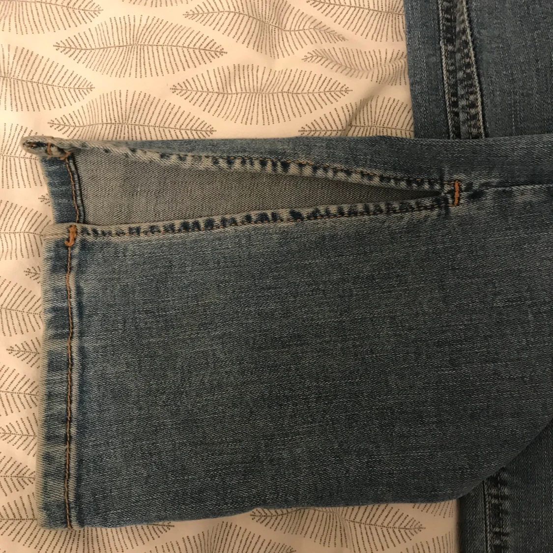 Jeans med slits - 90