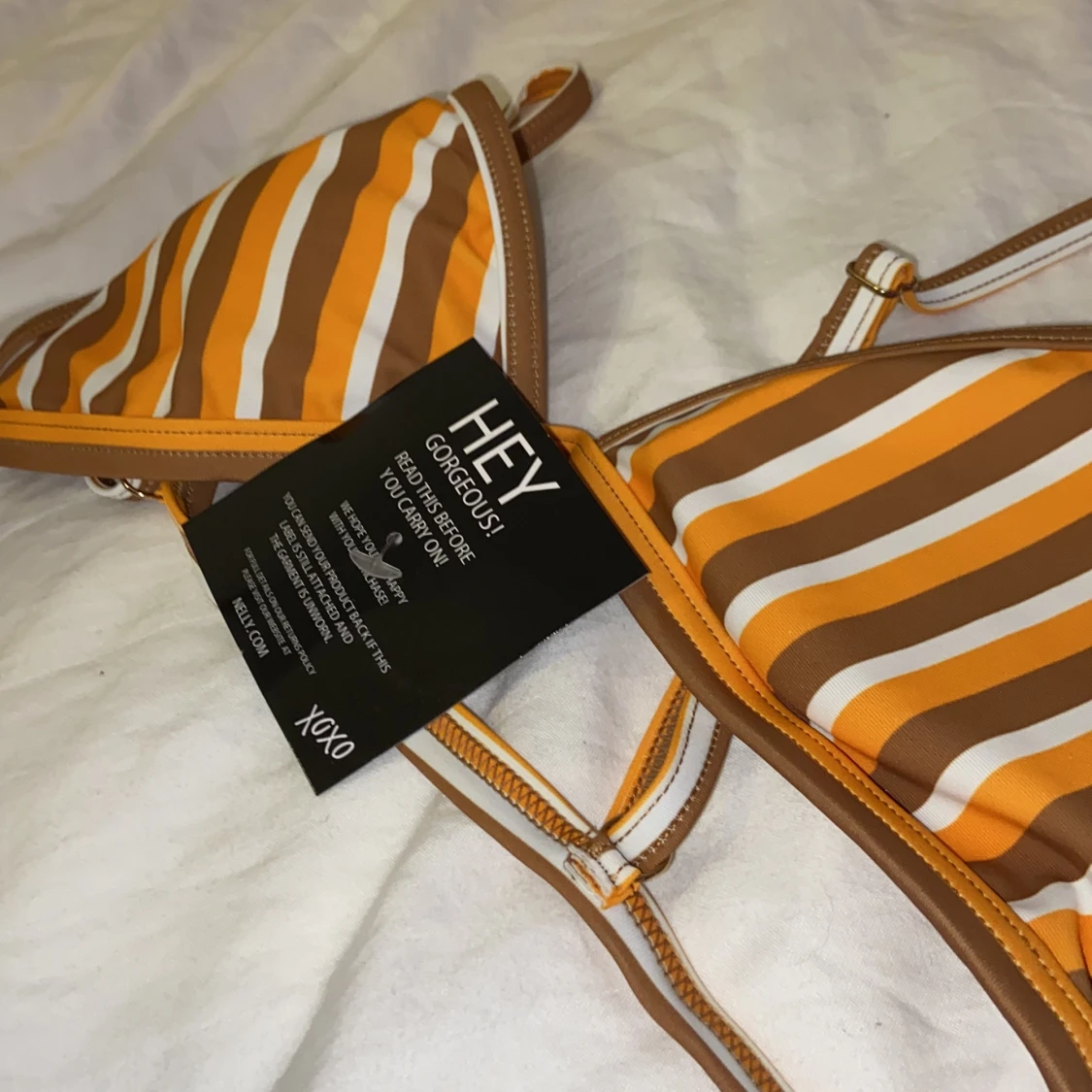 Oanvänd snygg bikinitopp - 91