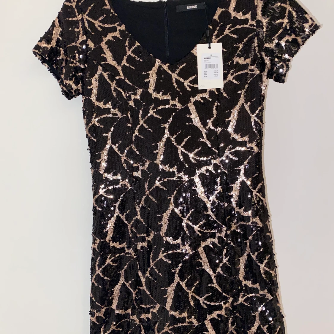 Paljettklänning stl S
