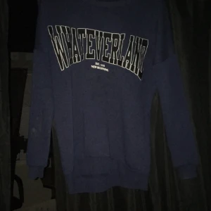  - Snygg tröja, har en fläck på armen som man ser på bilden men det finns nog nån där ute som vill tvätta den haha! Frakt tillkommer. 