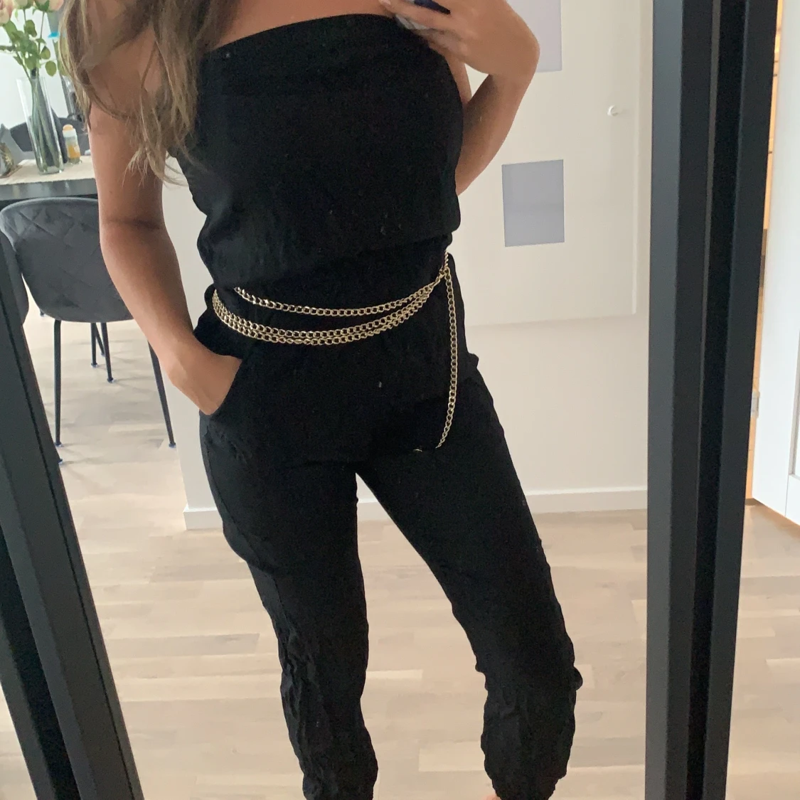 Black jumpsuit/bodysuit  - 90