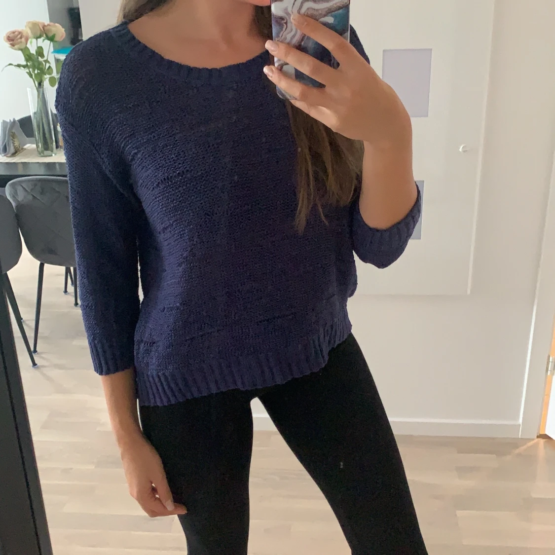 Stickad tröja  - 90