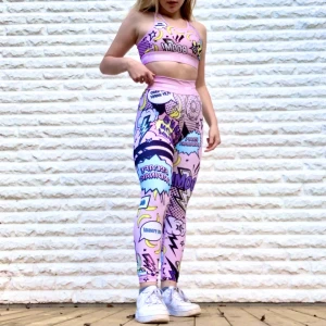 stronger set rosa - Setet är i strl xs/s och är i väldigt bra skick. Köpt för 700 kr för byxorna och 400 kr för toppen och säljer för 250. Jag står för frakt!🤍