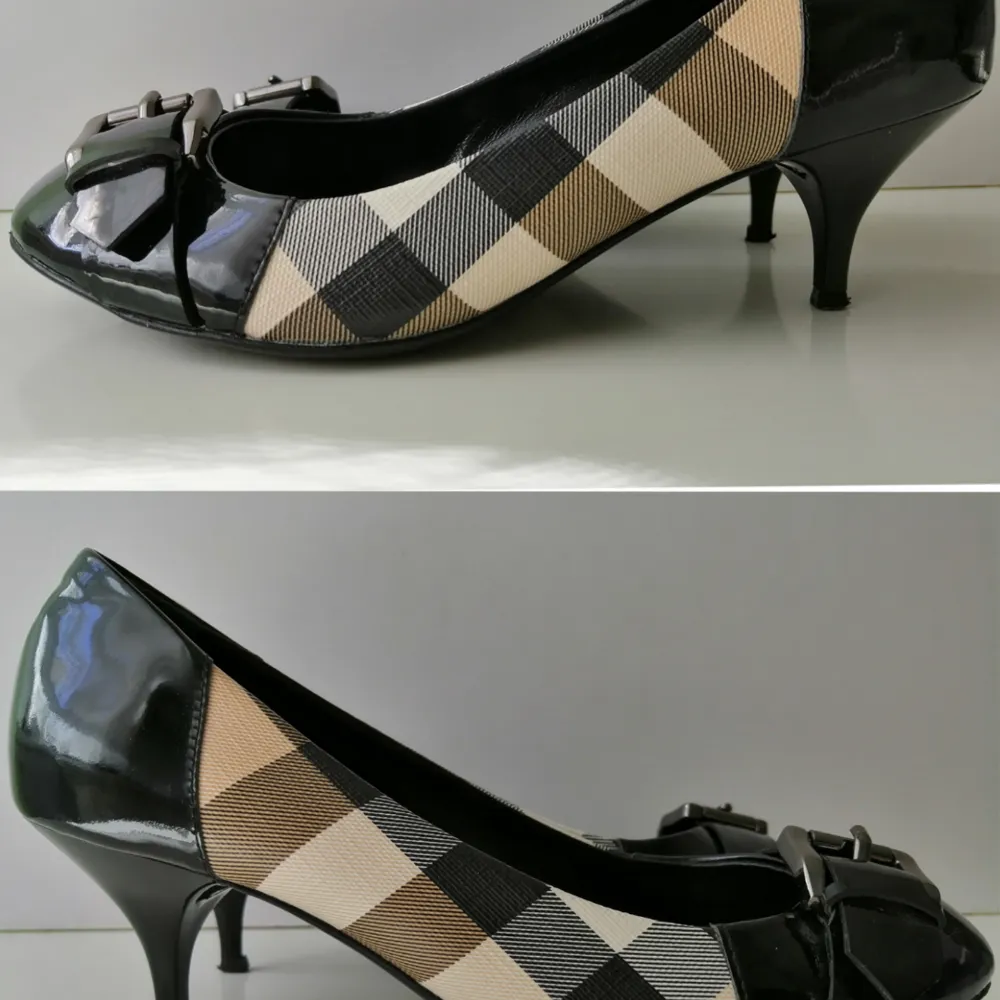 Burberry pumps, excellent condition, authentic, black,    size 36, insole 23cm, high heels 5cm, write me for more info :) . Skor.