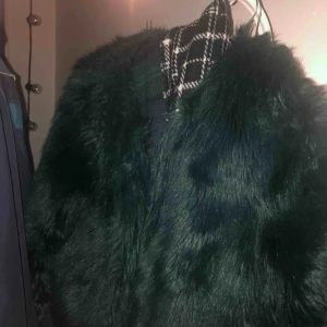  - Skit snygg Kort päls i världens härligaste gröna färg! Används för sällan så hoppas på ett nytt hem. 