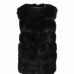  - Oanvänd pälsväst! Köpte för 1000kr. Vill sälja den eftersom den kom aldrig till användning. Den är jätte fin och passar till allt. Dock är det fuskpäls. Vid snabbaffär kan priset sänkas. 