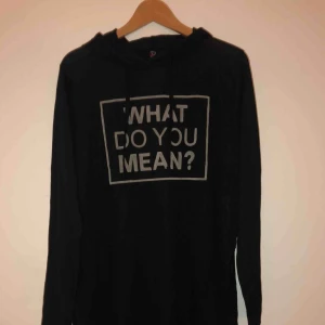  - lång nästan genomskinlig tröja med luva, storlek XL. Frakt tillkommer!