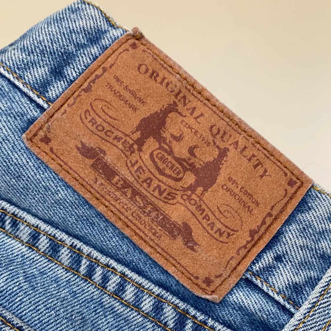 Crocker-shorts, jeans/denim 26 tum - 90