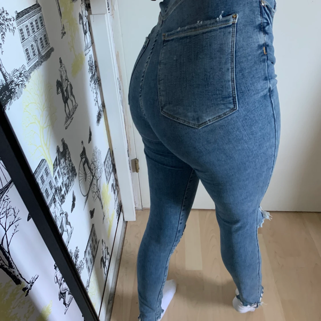 Blå jeans