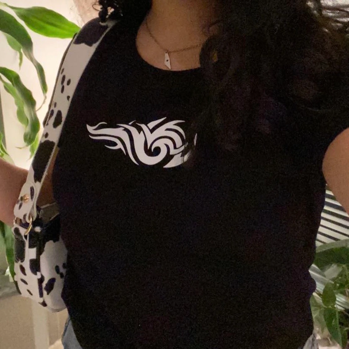 Weekday croppad t-shirt  - 90