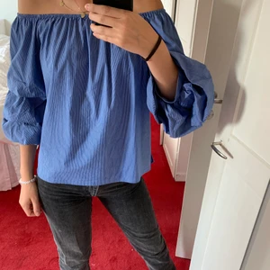 Blå sommar topp💗 - Super fin och somrig blus från zara💕 storlek xs/s