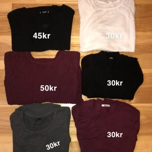 Tröjor - Tröjor från gina/ h&m etc i xs/s. Font skick på alla. Kan visa mer av alla individuella tröjor vid intresse :)