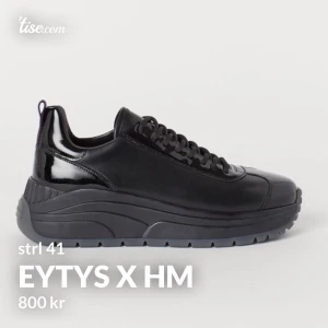 Eytys x HM  - Sparsamt använda, limited edition skor! Jätte snygga. Kan mötas upp, alt frakta. Frakten är inräknad i priset
