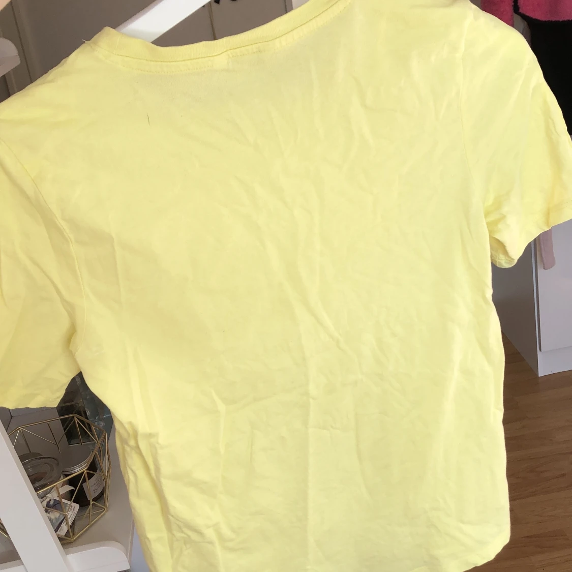 Neongul t-shirt med tryck💛 - 90