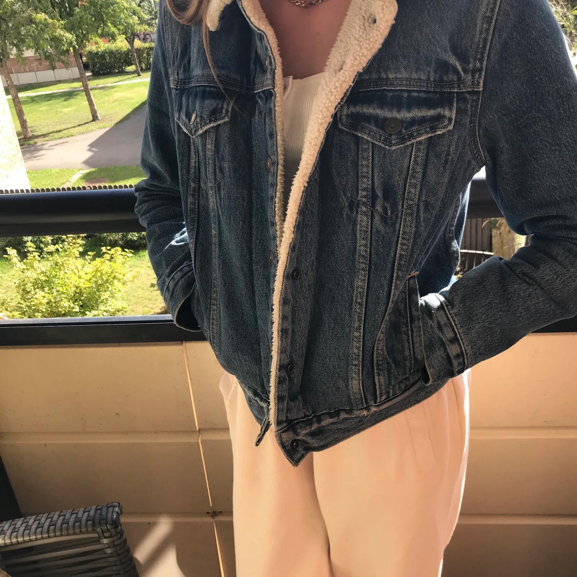 Levi’s fodrad jeansjack strl M - 90