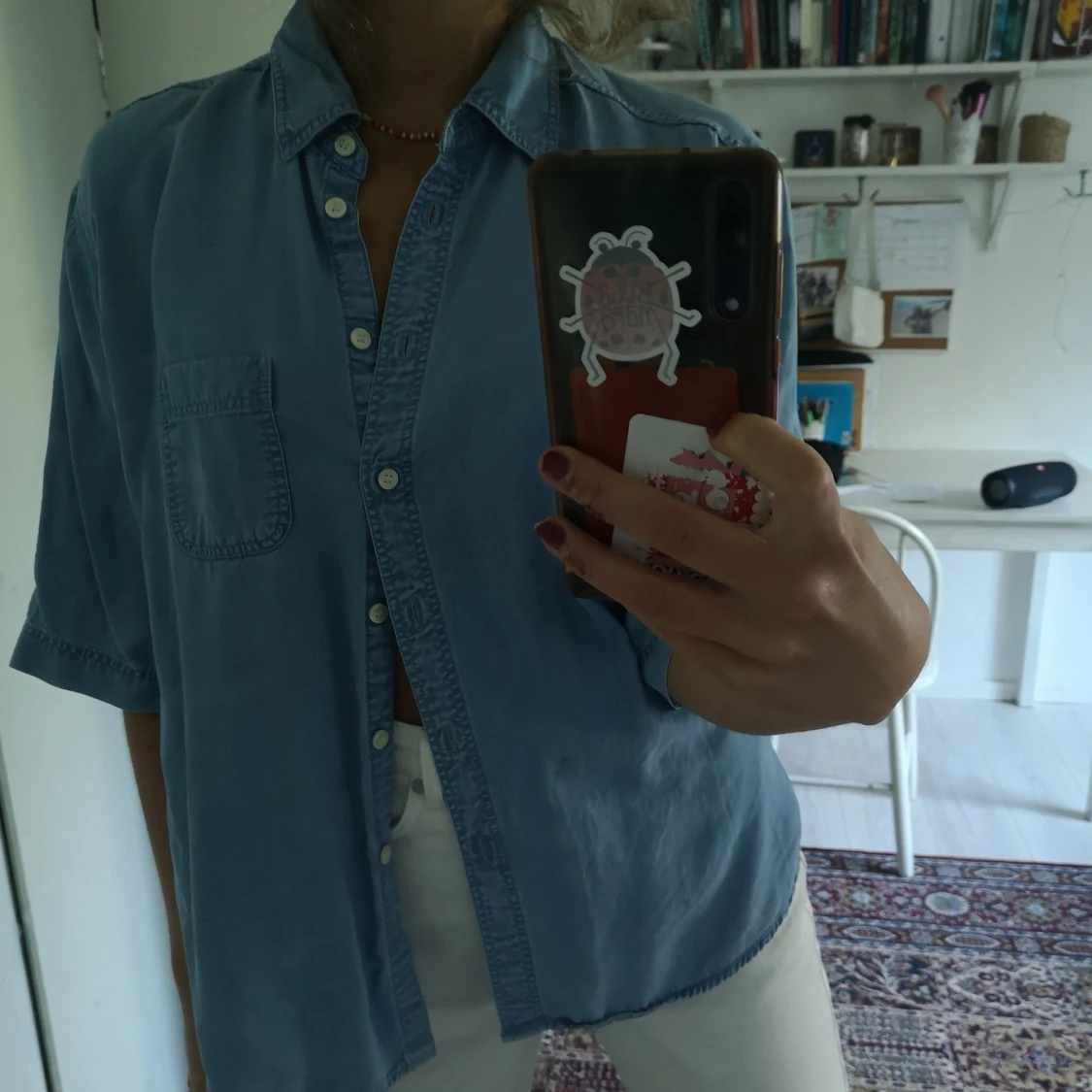 Jeans t-shirt skjorta