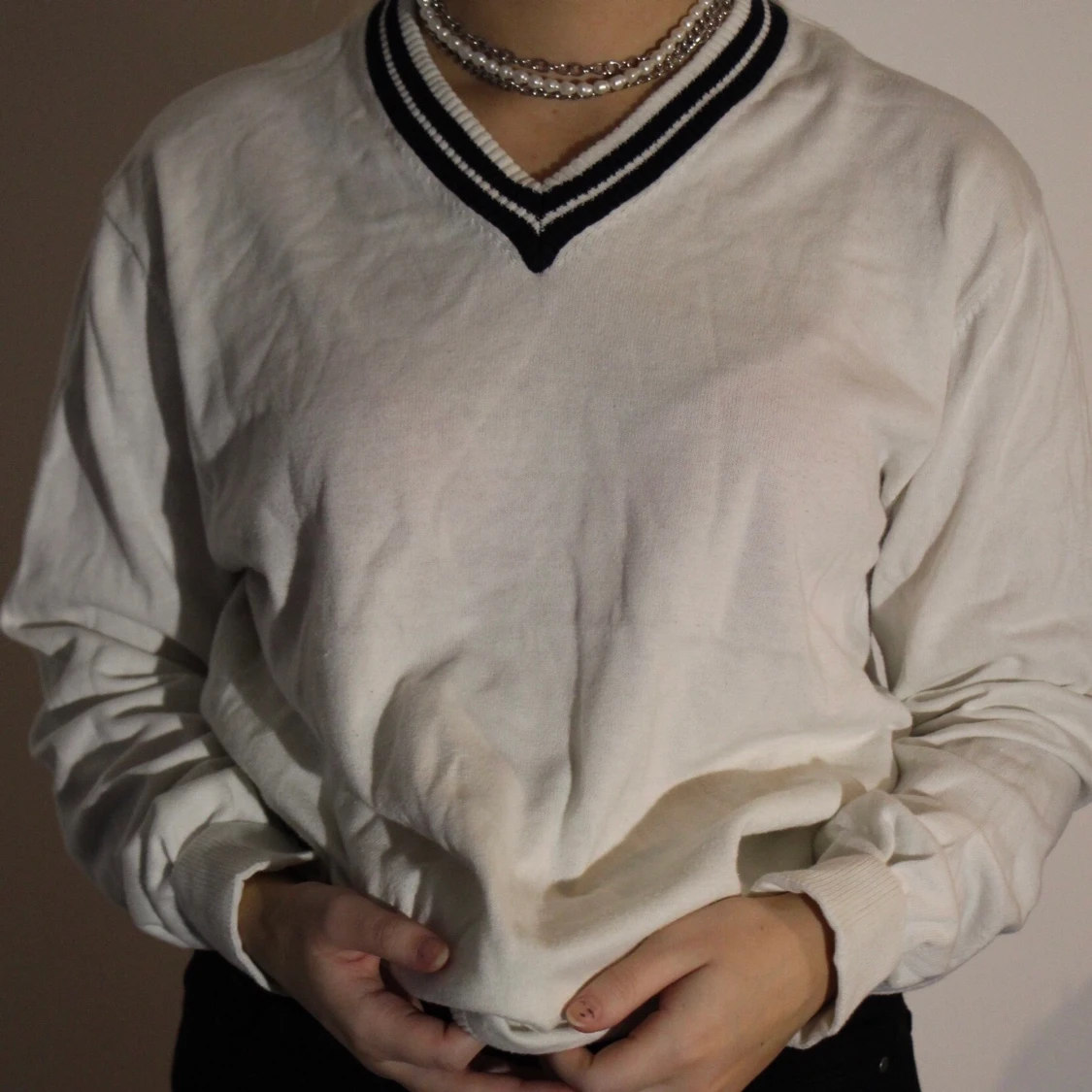 V-ringad tröja - 91