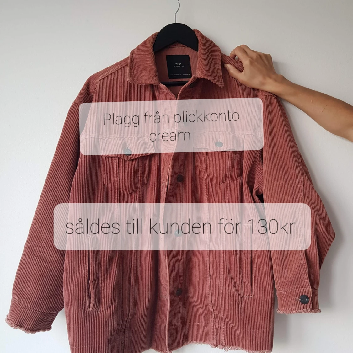 ZARA Oversized Manchester Jacka  - 91