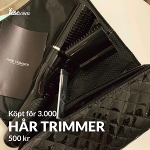 Hår trimmer  - Köpt för 3.000kr , är för slitna toppar. (Hår) rensar bort.