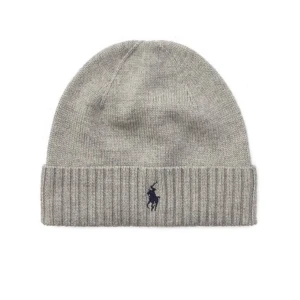  Ralph Lauren mössa - En grå raffe mössa med svart logga, använd en vinter. Ny pris 500kr 