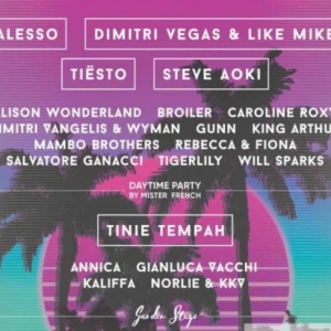  - Summerburst biljett 2 dagars, har två biljetter, 950 kr / st   