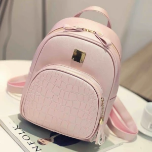  - Små ljusrosa ryggsäck som nya 180med frakten 