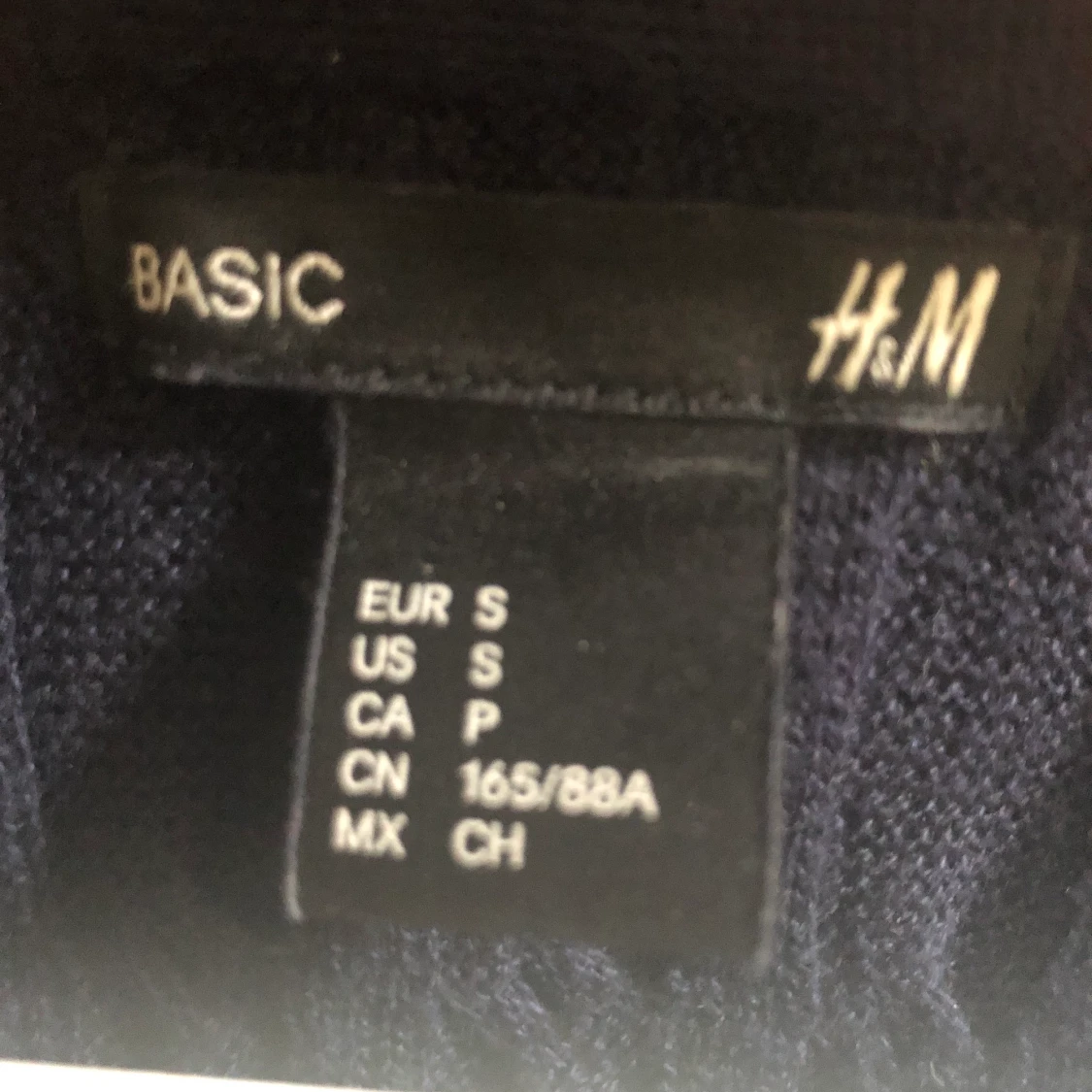 Kabelstickadtröja marinblå - 91